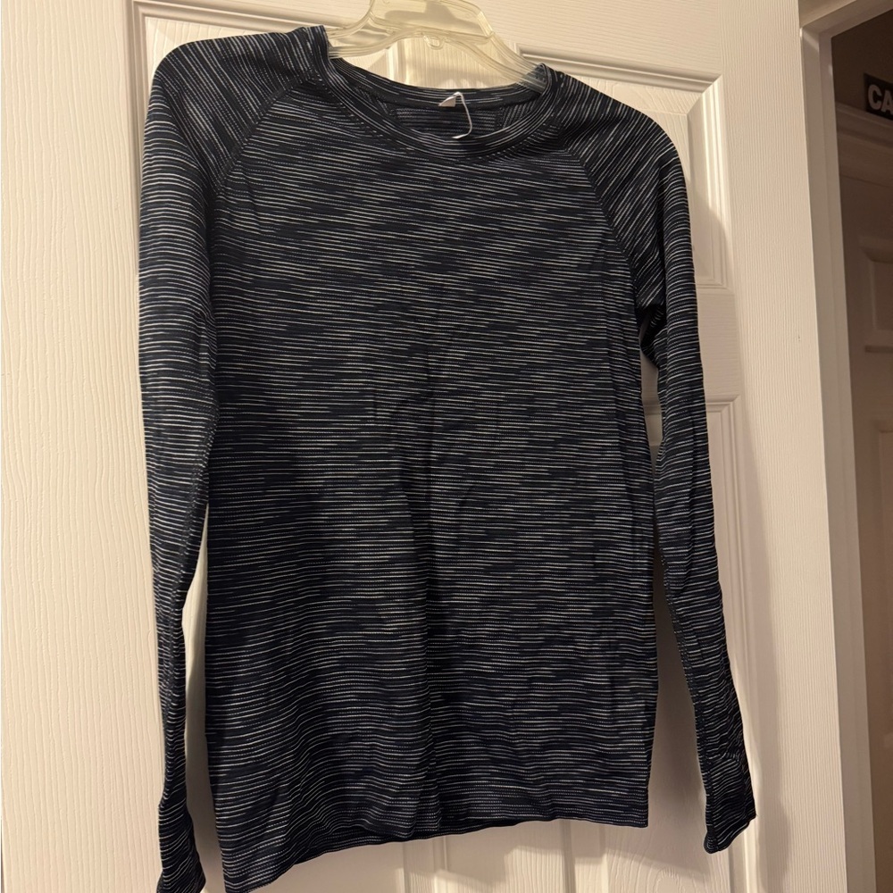 Striped Long Sleeve Shirt from‎ Athleta, size small